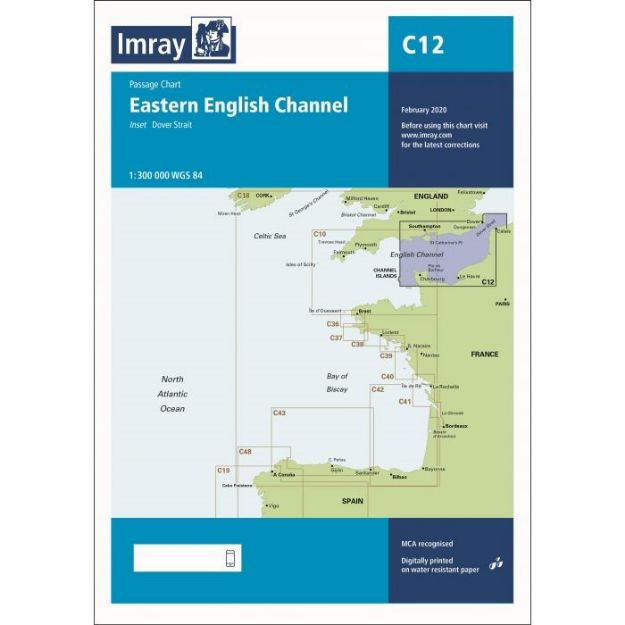 Imray C 12 - Eastern English Channel Passage Chart
